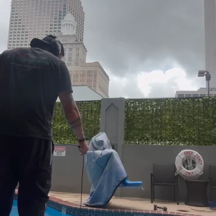 pool leak search